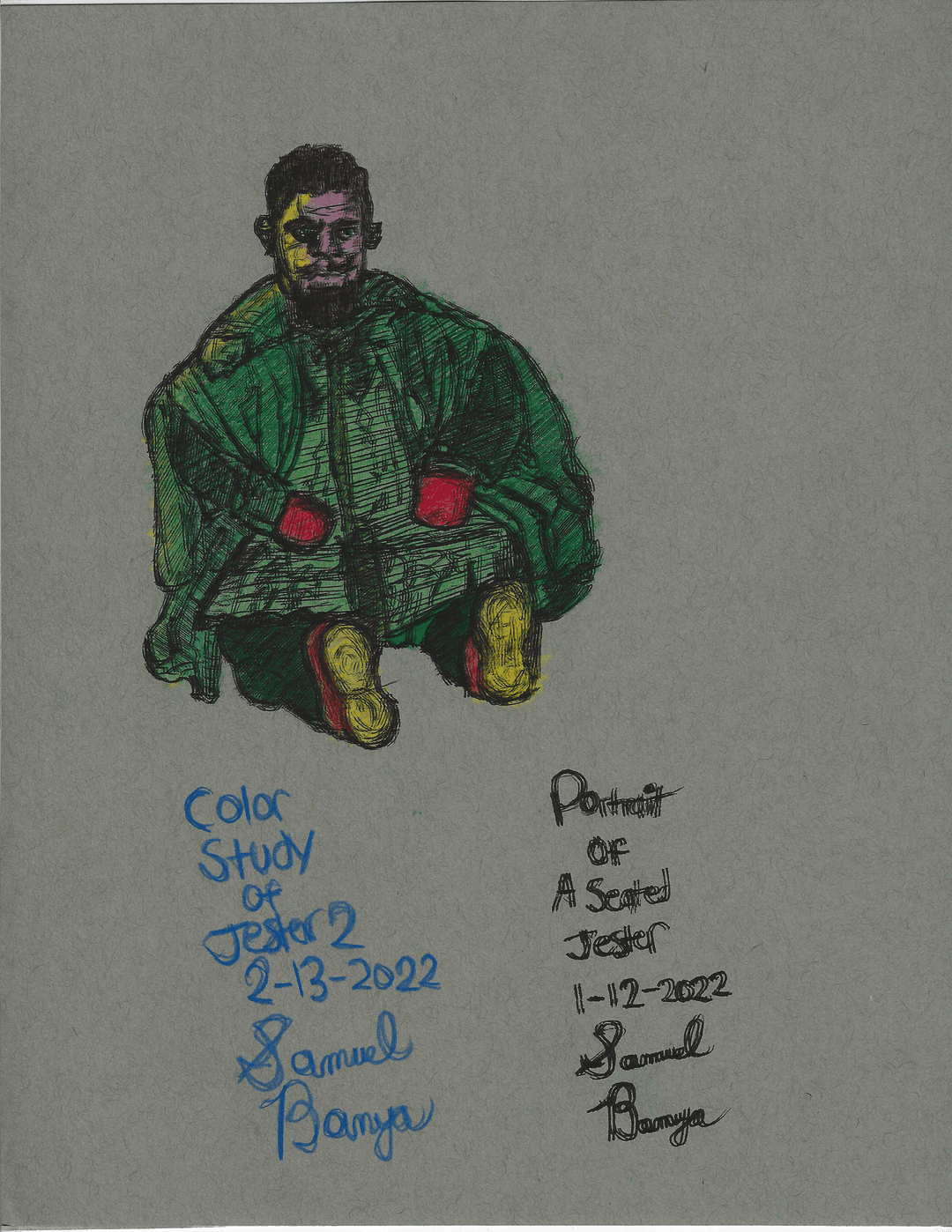 Color Study Of Jester 2 (02-13-2022)