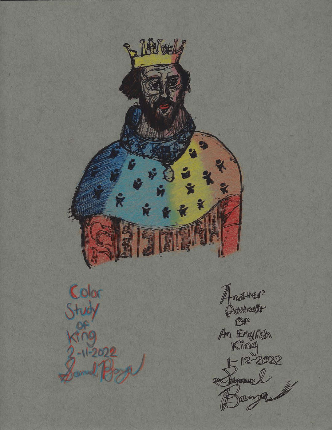 Color Study Of King (02-11-2022)
