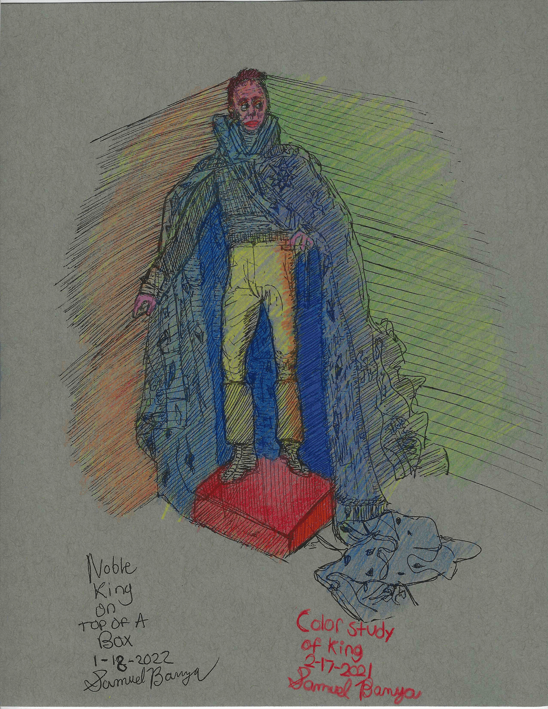 Color Study Of King (02-17-2022)